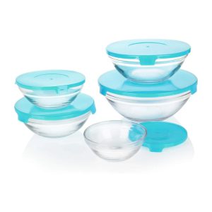 Redécouvrez votre cuisine avec cet ensemble de bols en verre au look contemporain