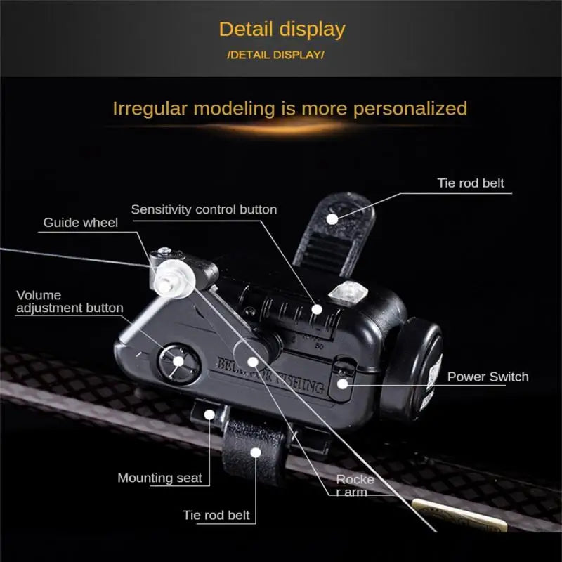 Révolutionnez votre expérience de pêche nocturne grâce à une alarme électronique haute sensibilité