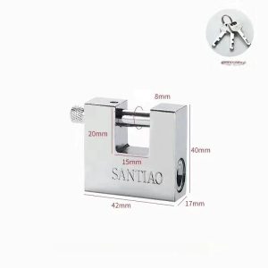 La Sécurité Réinventée : Optez pour le Cadenas en Acier Inoxydable 40 mm pour une Protection Extérieure Inégalée