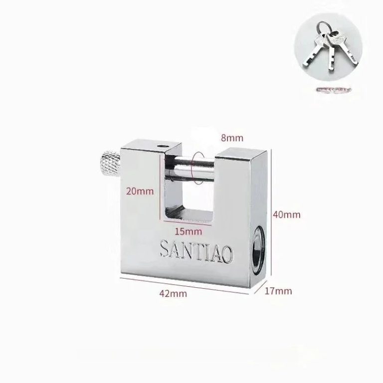 La Sécurité Réinventée : Optez pour le Cadenas en Acier Inoxydable 40 mm pour une Protection Extérieure Inégalée