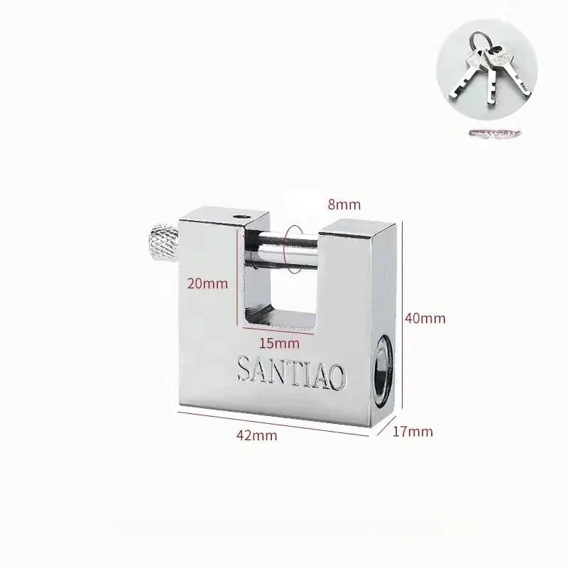 La Sécurité Réinventée : Optez pour le Cadenas en Acier Inoxydable 40 mm pour une Protection Extérieure Inégalée