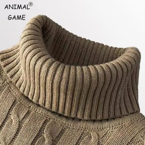 Réinventez Votre Style Hivernal avec le Pull à Col Roulé pour Hommes
