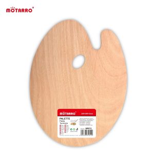 Palette MOTARRO : L’Élégance en Bois pour Sublimer Vos Œuvres à l’Huile