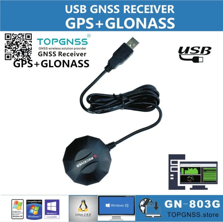 Découvrez la fiabilité et la précision du récepteur USB GPS GLONASS GN-803G