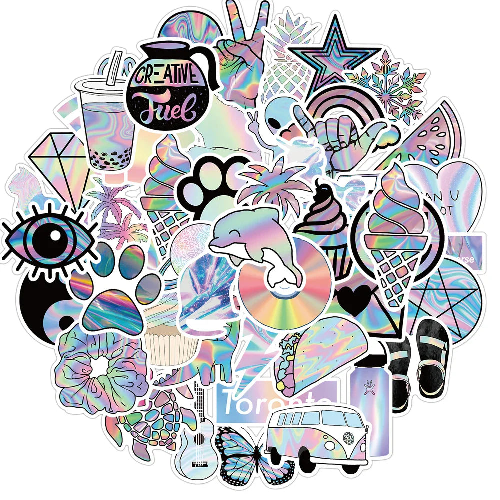 Personnalisez votre quotidien avec style grâce aux autocollants cartoon et DIY