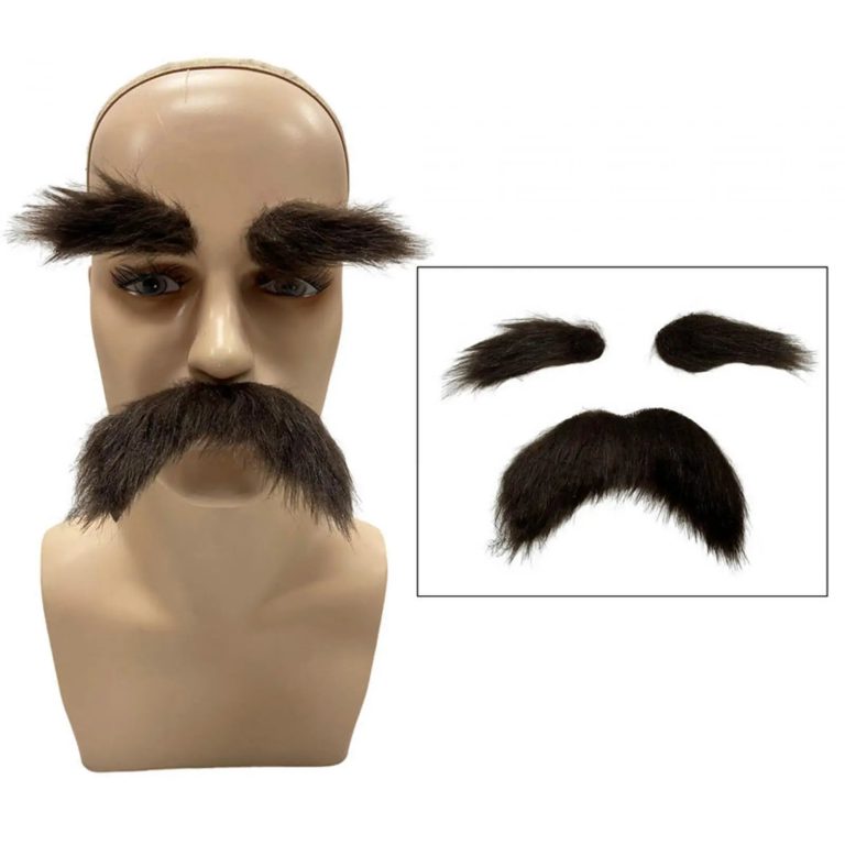 Libérez votre créativité avec le kit de faux sourcils et moustaches Cosplay