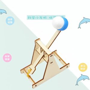 Libérez la Créativité et l'Esprit Scientifique avec ce Kit Catapulte Bois DIY pour Enfants