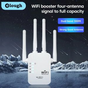 Optimisez votre connexion WiFi : découvrez le potentiel de l’amplificateur Dual-Bande 300M