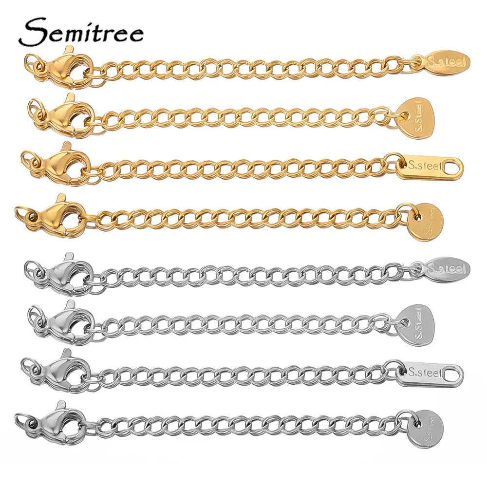 Réinventez vos créations avec des chaînes d'extension en acier inoxydable