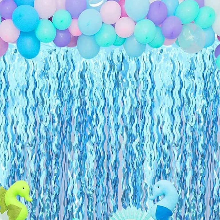 Transformez vos événements en instants magiques avec la guirlande pluie de ballons à effet eau bleue