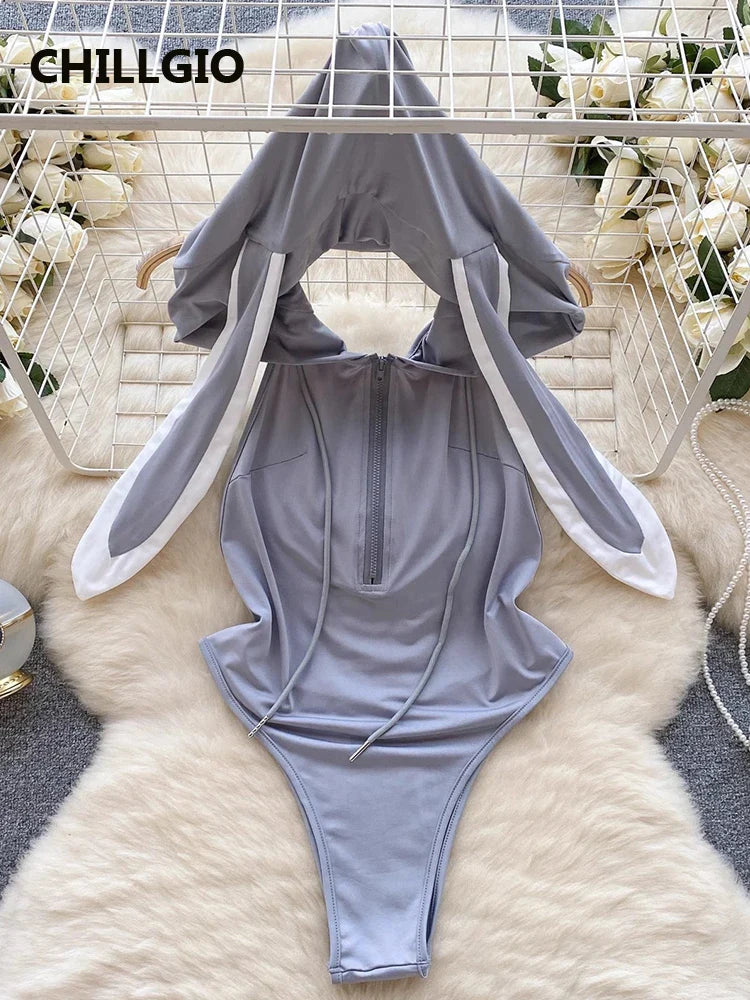 Séduction et Élégance : Découvrez le Bodysuit Lapin Sans Dos