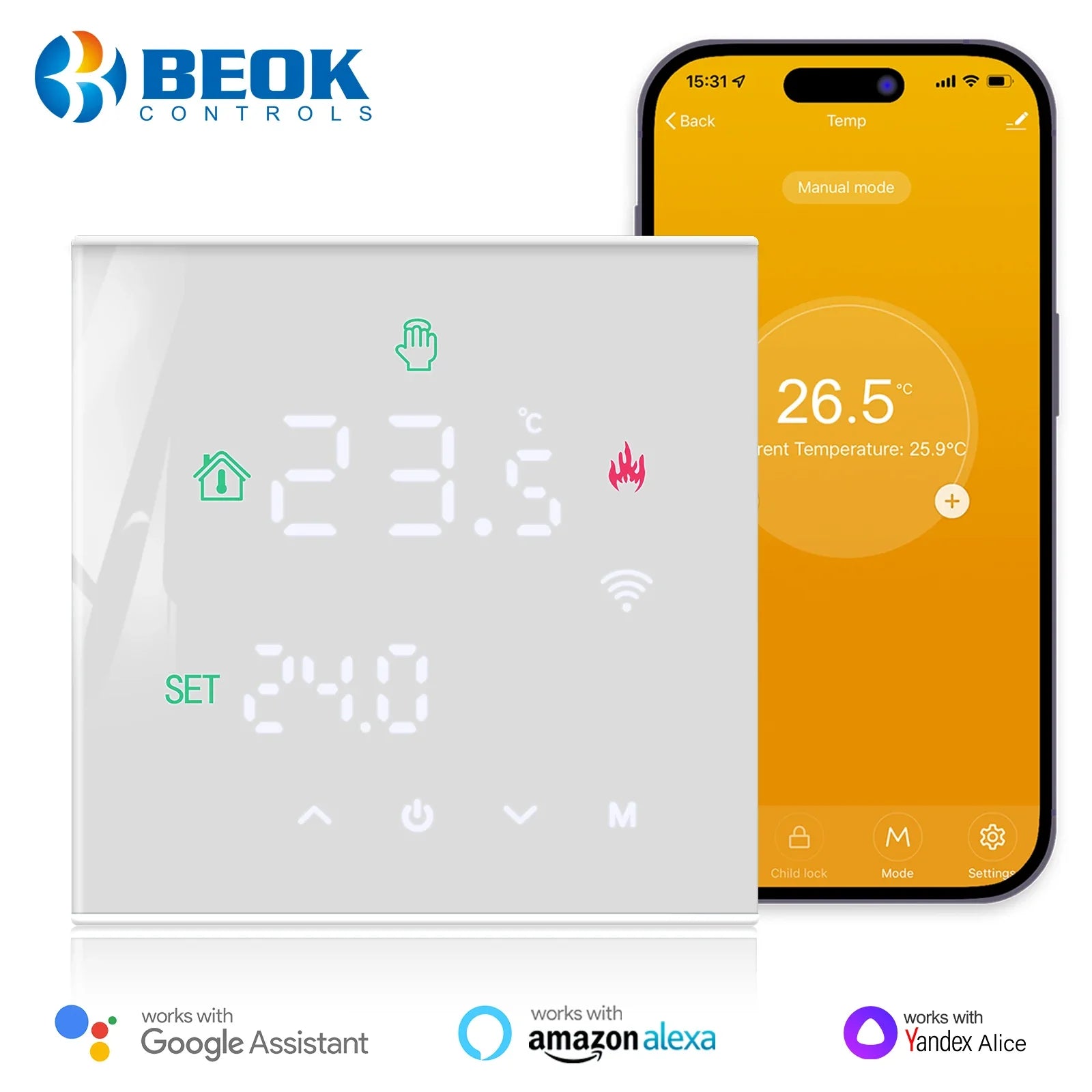 Optimisez Votre Confort avec le Thermostat WiFi Intelligent pour Chaudière à Gaz et Plancher Chauffant