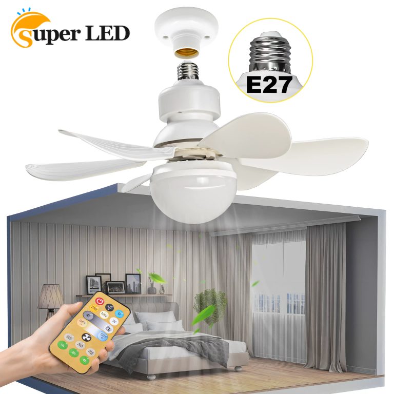Réinventez Votre Confort avec le Ventilateur Plafonnier LED Dimmable et sa Télécommande Innovante