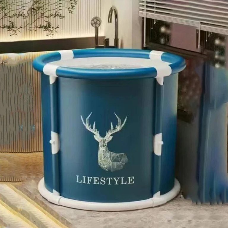 Offrez-vous un moment de détente partout grâce à cette baignoire portable innovante