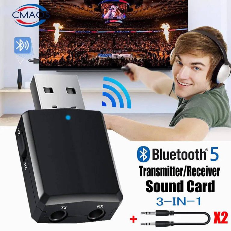 Libérez Votre Expérience Audio Sans Fil avec le Transmetteur Récepteur Bluetooth USB 3-en-1 CMAOS