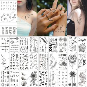 Exprimez votre singularité avec des tatouages temporaires étanches au style raffiné