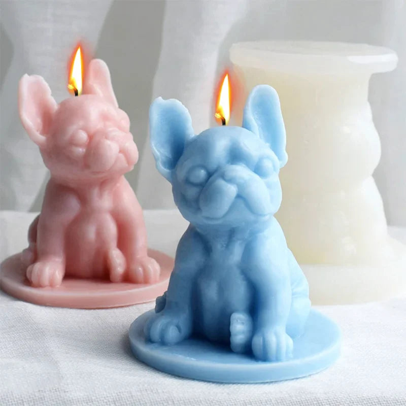 Libérez votre créativité DIY avec le moule en silicone Bulldog Base