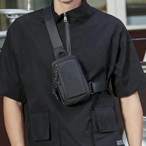 Le Sac de Poitrine Homme Oxford Moderne, l’alliance parfaite entre élégance et praticité