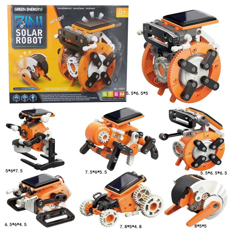 Découvrez comment le Kit Robot 7 en 1 Éducatif DIY révolutionne l’apprentissage par le jeu