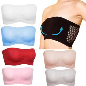 Faites le choix du confort estival : découvrez la brassière tube en mesh respirant