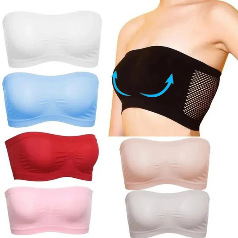 Faites le choix du confort estival : découvrez la brassière tube en mesh respirant