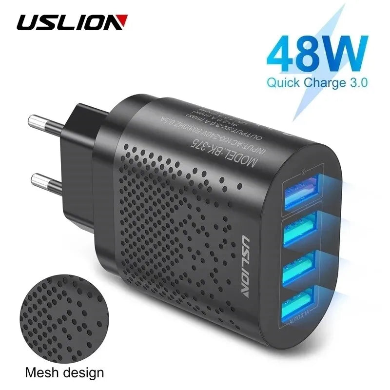 Pourquoi Choisir le Chargeur USB USLION 48W pour une Vie Connectée et Sans Encombre ?