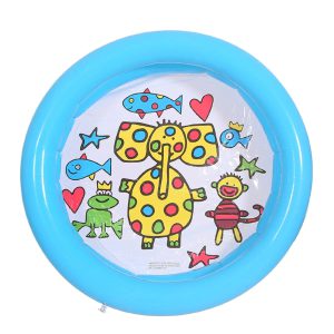 Découvrez la Piscine Gonflable Bébé Ronde 65x65 cm : Un univers de fraîcheur ludique pour les tout-petits