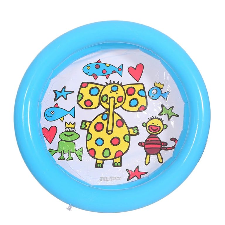 Découvrez la Piscine Gonflable Bébé Ronde 65x65 cm : Un univers de fraîcheur ludique pour les tout-petits
