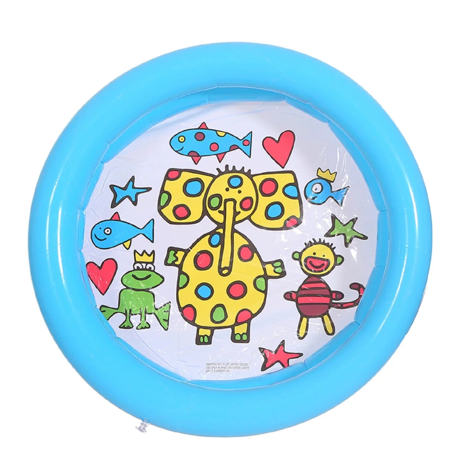 Découvrez la Piscine Gonflable Bébé Ronde 65x65 cm : Un univers de fraîcheur ludique pour les tout-petits