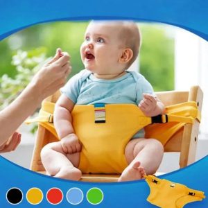 Chaise Haute Bébé Pliable Sécurité Voyage : le Compagnon Idéal pour des Repas Sereins en Déplacement