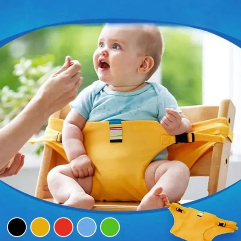Chaise Haute Bébé Pliable Sécurité Voyage : le Compagnon Idéal pour des Repas Sereins en Déplacement