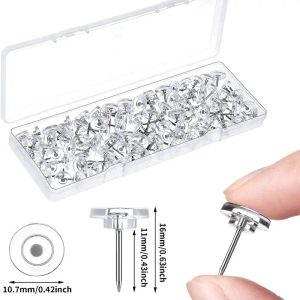 Optimisez Votre Tableau en Liège avec Ces Épingles Transparentes Discrètes et Efficaces