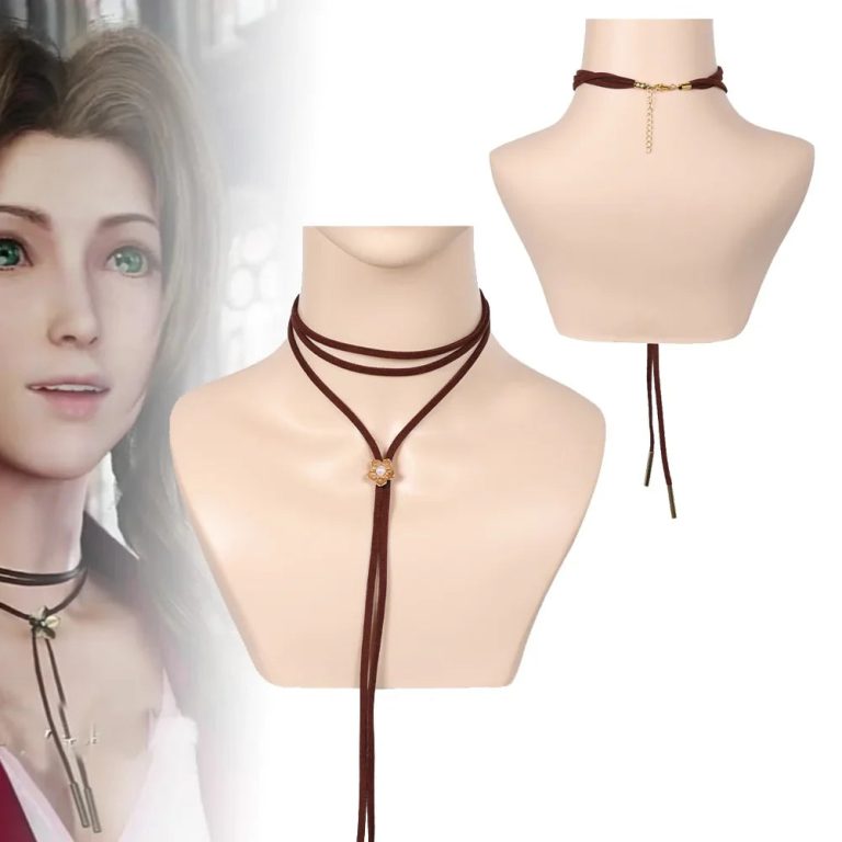 Transformez votre Costume en Œuvre d’Art Cosplay avec le Collier Inspiré d’Aerith
