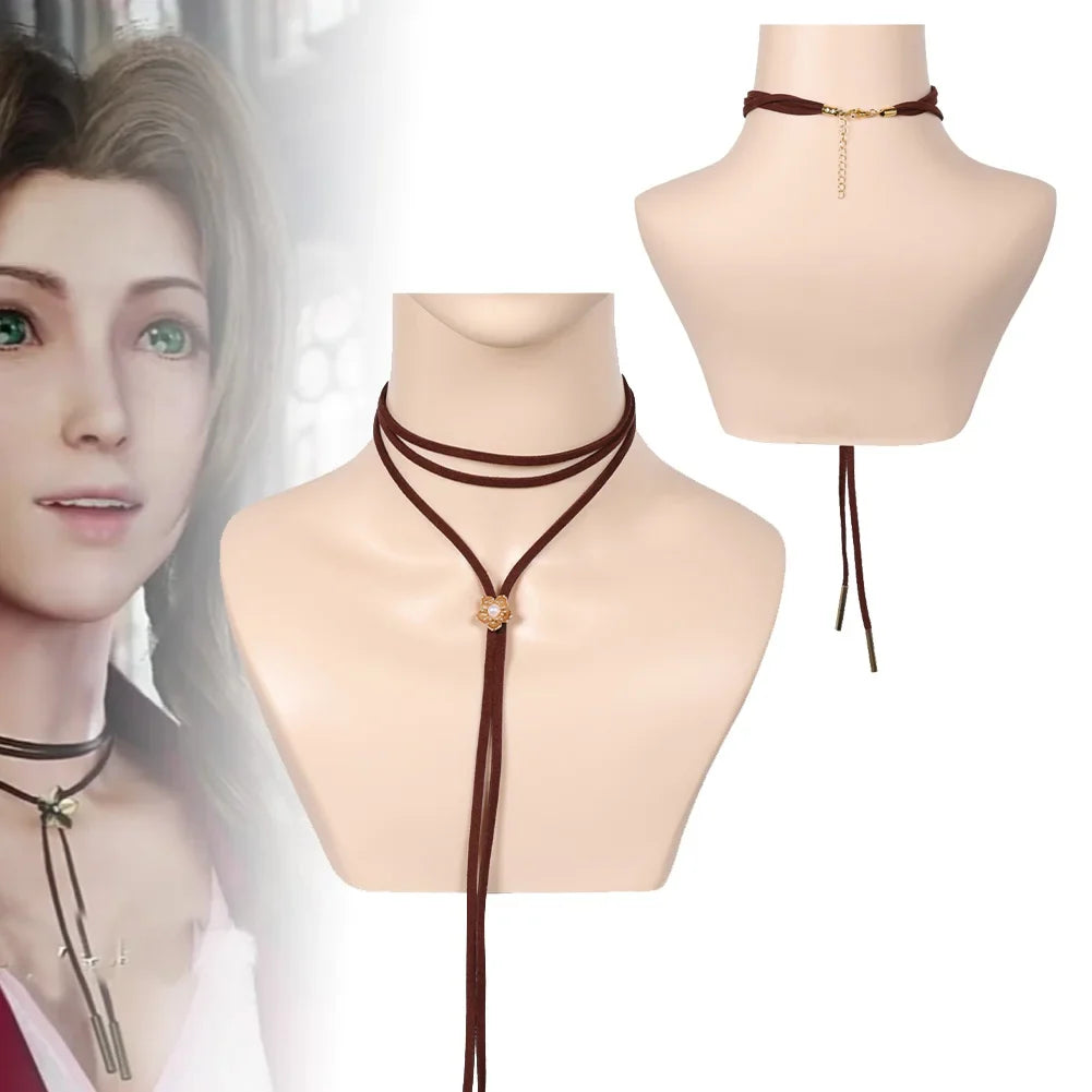 Transformez votre Costume en Œuvre d’Art Cosplay avec le Collier Inspiré d’Aerith