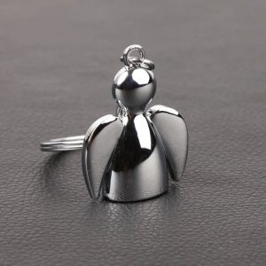 Un Porte-Clés Ange Métallique pour Sublimer Vos Clés et Vos Sentiments
