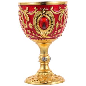Redécouvrez l’Élégance Médiévale avec le Calice Goblet Vintage Royal