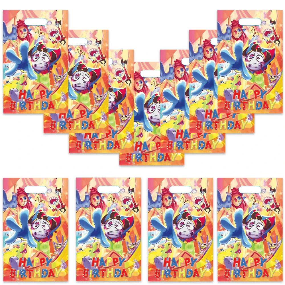 Faites de chaque anniversaire un spectacle féerique avec ces sacoches au thème du cirque
