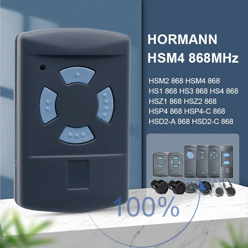 Contrôlez Votre Garage en Toute Simplicité avec la Télécommande HORMANN 868MHz