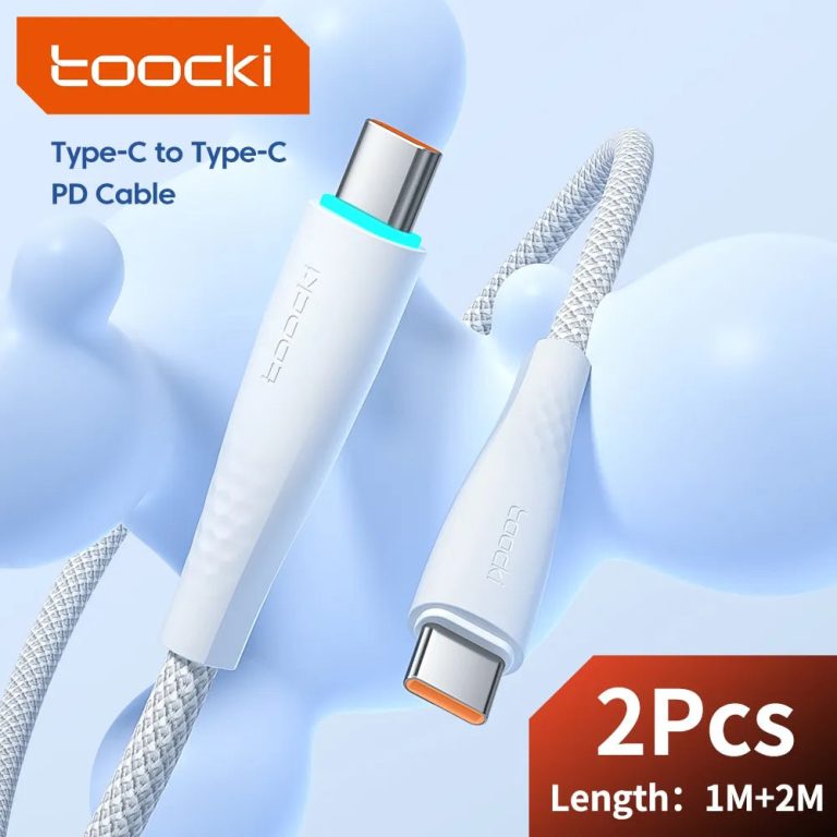 Boostez la Productivité de Vos Appareils grâce à ces Câbles USB C Toocki PD 60W