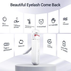 Offrez à Vos Yeux une Touche de Magie avec le Recourbe-cils Chauffant Électrique ANLAN