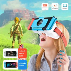 Entrez dans un Monde Virtuel Révolutionnaire avec le Casque VR pour Nintendo Switch et Switch OLED