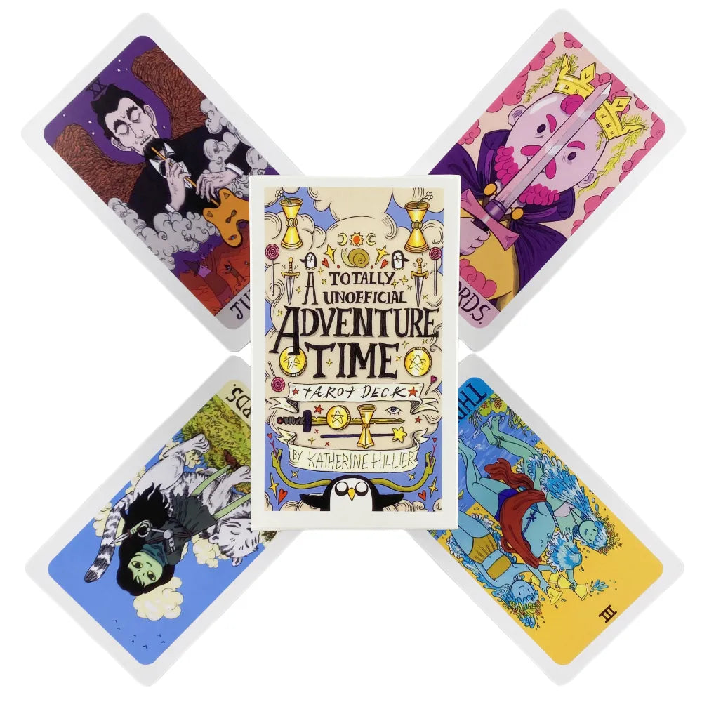 Plongez dans l'Univers Enchanteur d'Adventure Time avec le Jeu Oracle de 78 Cartes