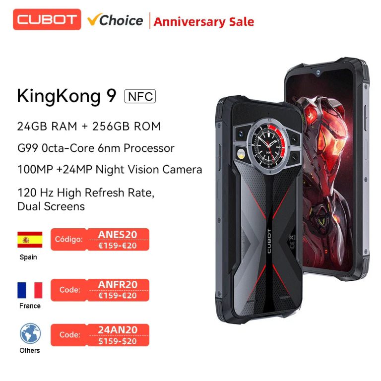 Une Nouvelle Ère pour les Aventuriers Numériques : Découvrez le Cubot KingKong 9