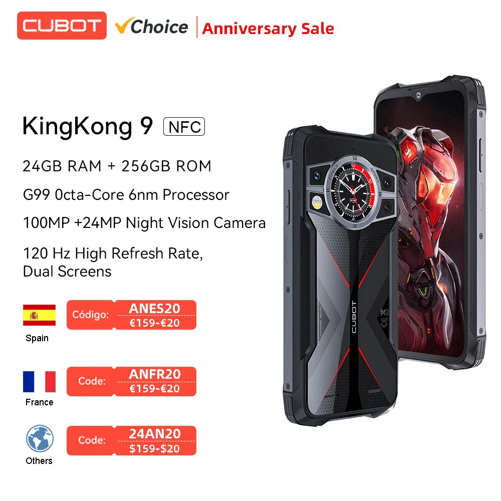 Une Nouvelle Ère pour les Aventuriers Numériques : Découvrez le Cubot KingKong 9