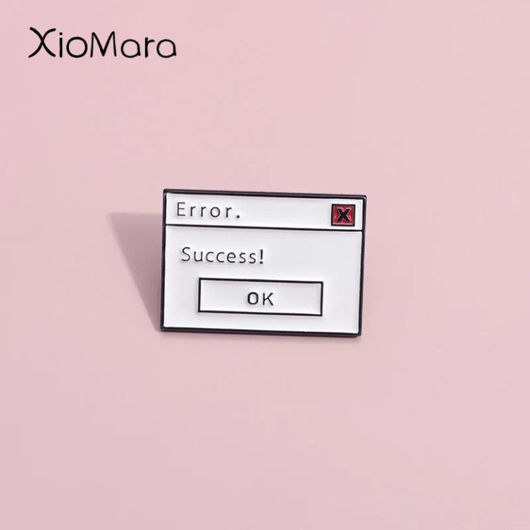 Affirmez votre identité avec élégance grâce à la broche "Yes or No"