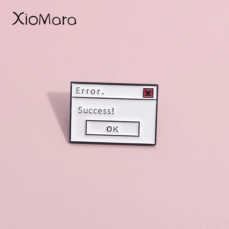 Affirmez votre identité avec élégance grâce à la broche "Yes or No"