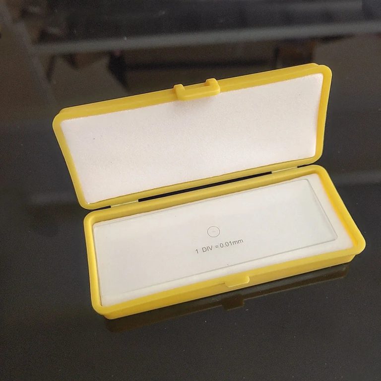 Lunettes de Calibration en Verre Optique 0.01mm pour Microscope : L’outil indispensable pour une précision d’observation inégalée